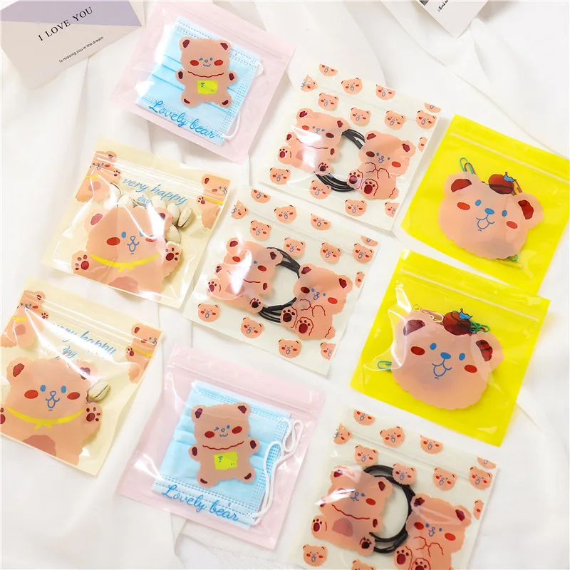 

10Pcs 13.5*13.5CM Cute Cartoons Design Cake Gift Packages OPP Bags Plastic Candy Cookies Biscuits Bags Wedding Party Supplies