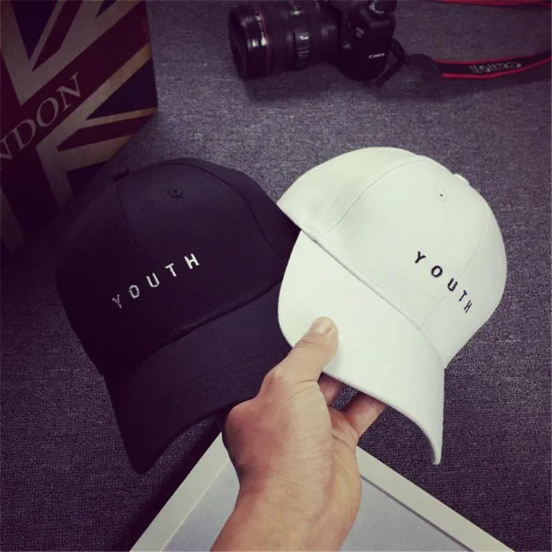 

Summer 2021 Brand New Cotton Mens Hat Youth Letter Print Unisex Women Men Hats Baseball Cap Snapback Casual Caps