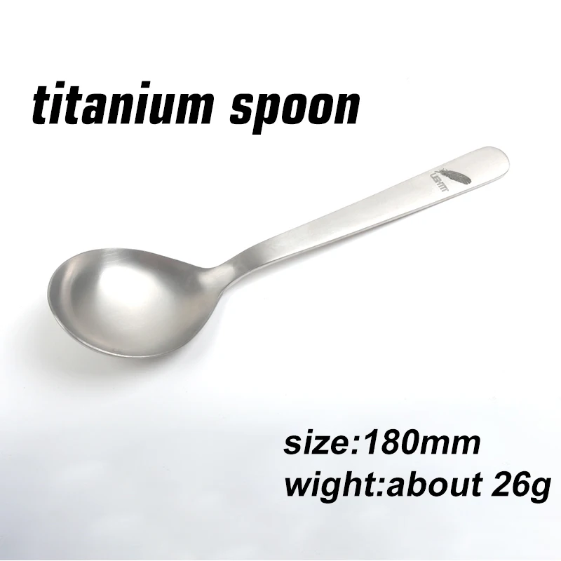 Вилка из титанового сплава ложка для пикника легкая столовая посуда вилка