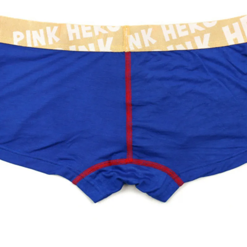 Сексуальные мужские хлопковые боксеры шорты мужское Брендовое нижнее белье 5