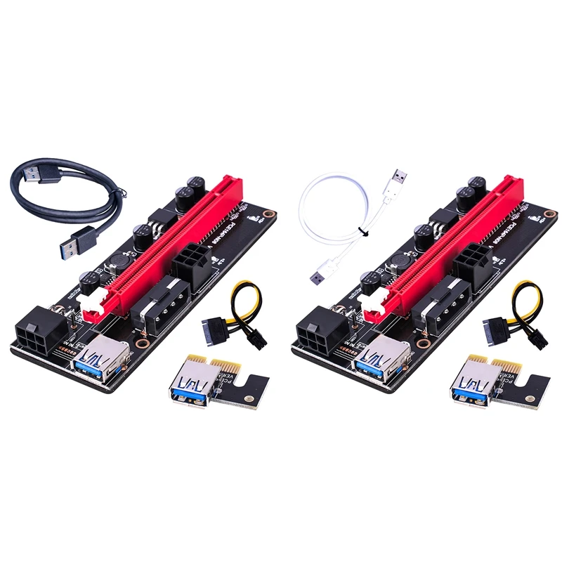 

Pci-E карта расширения Экспресс-Кабель 1X до 16X Графический Удлинительный кабель 60 см USB 3,0 Удлинительный кабель