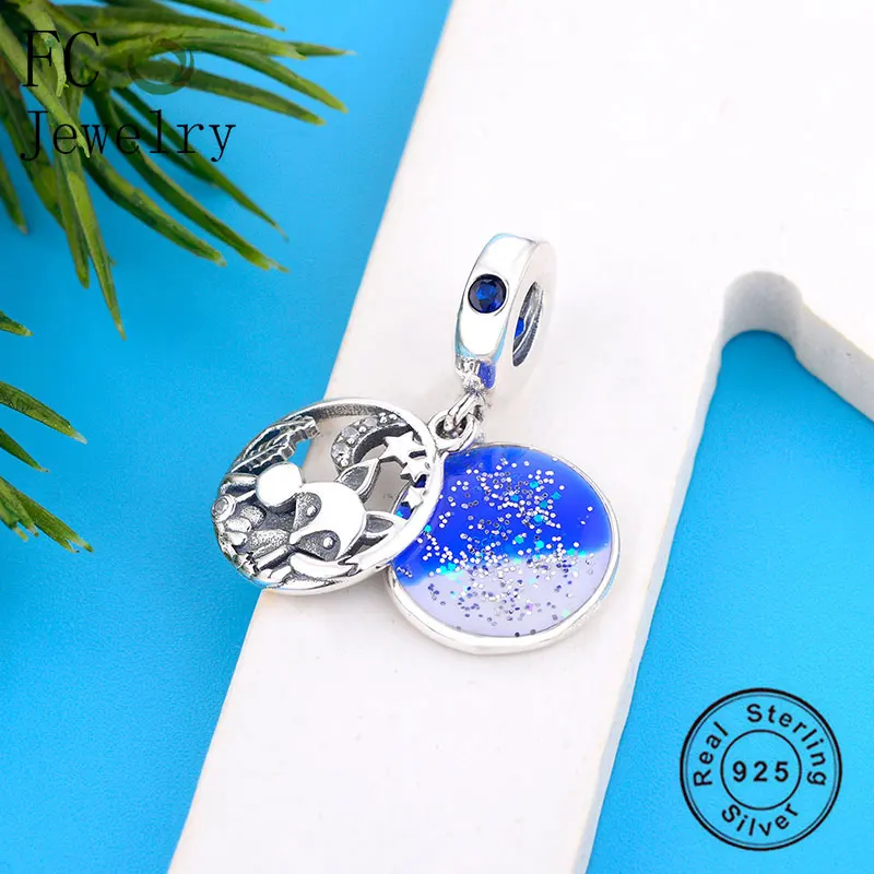 FC ювелирное изделие оригинальный бренд подвески браслет 100% Серебро 925 пробы