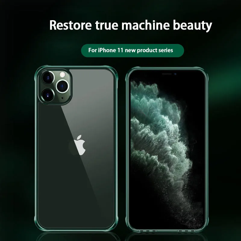 Lovebay прозрачный чехол из ТПУ и акрила для iPhone 11 Pro X XS XR Max 7 8 Plus защитная рамка