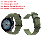 Ремешок 20 мм для часов, нейлоновый браслет Correia для Samsung Galaxy system band, ширина 2, 40 мм, 44 мм, Huami Amazifit GTS band
