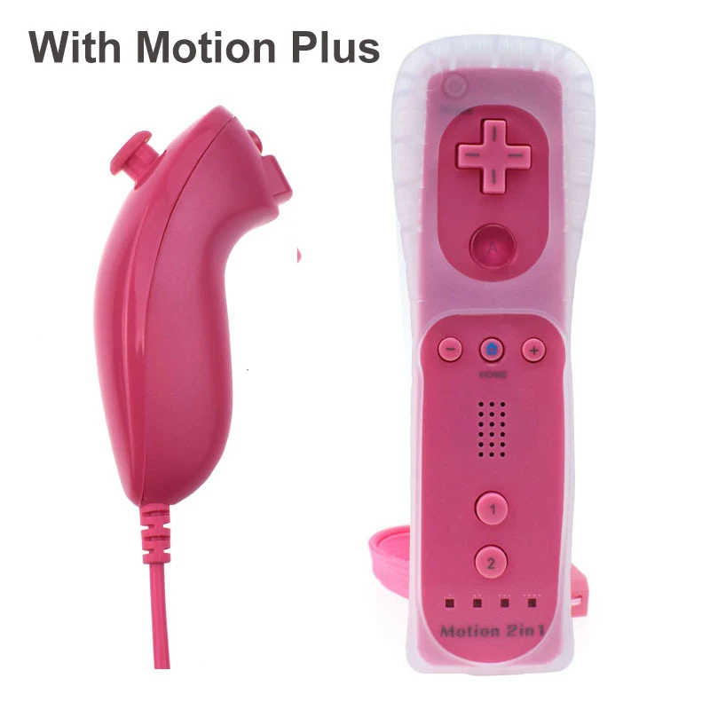 Беспроводной Bluetooth-джойстик 2 в 1 для Nintendo Wii пульт дистанционного управления