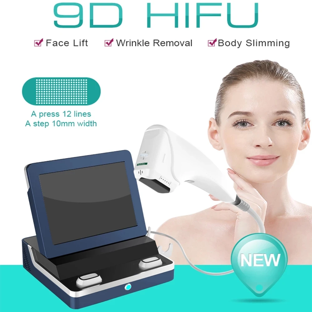 

2021 New Portable 9D 12 Lines Cavitation Body Slimming Machine Face Lifting Skin Tightening Machine For Beauty Machine With CE