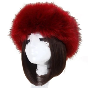 Women Autumn Winter Imitation Fur Thick Hat Warm Hat Female Fake Fox Fur Plush Hats Elegant Soft Flu
