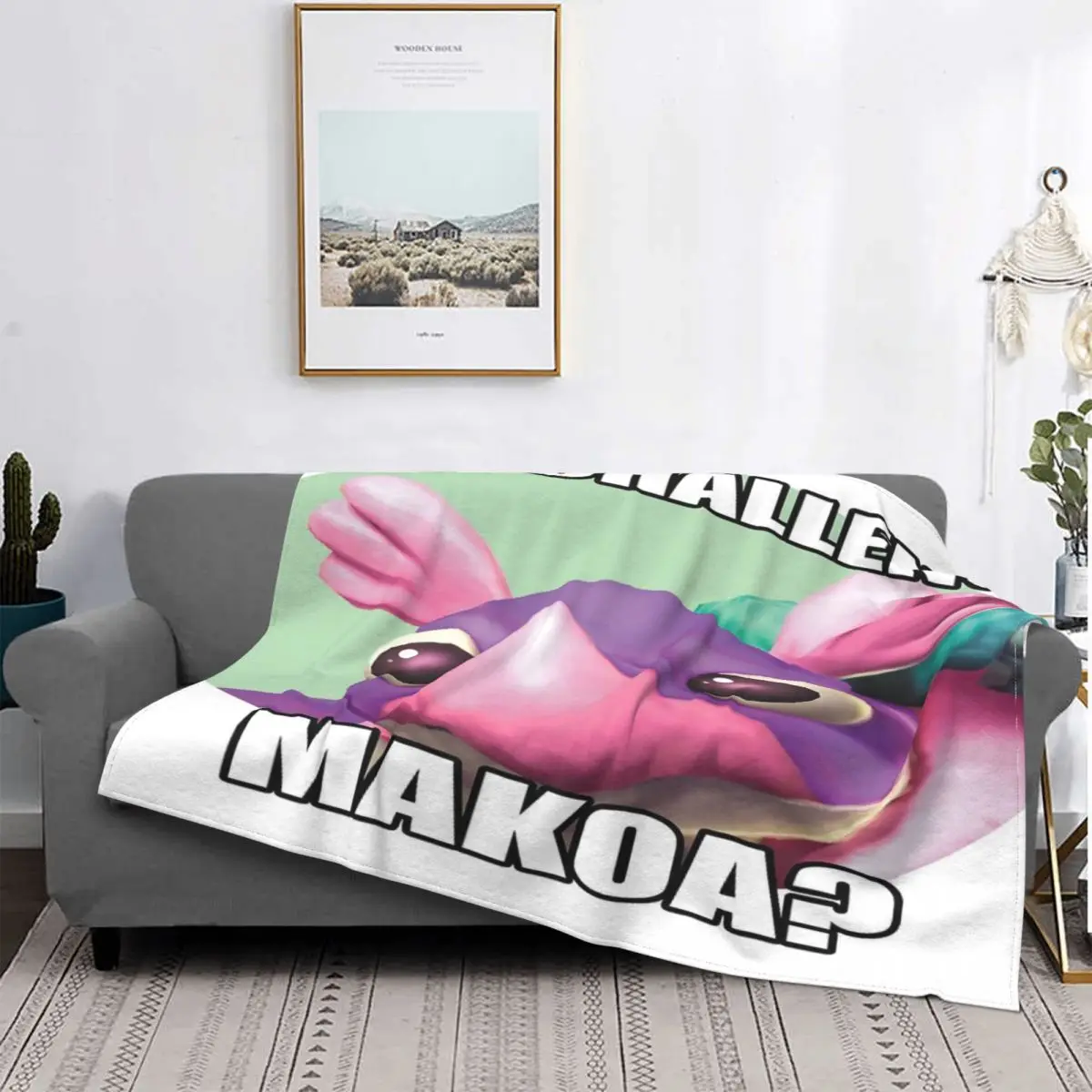 

You Challenge-Manta de lana a cuadros para cama, colcha de verano, sofka