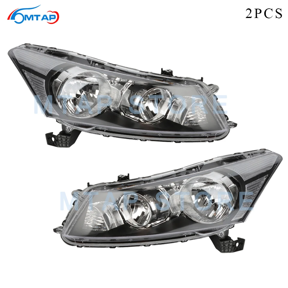 MTAP 2 шт. передний бампер головной светильник галогенные лампы HID для Honda Accord CP 2008 2009