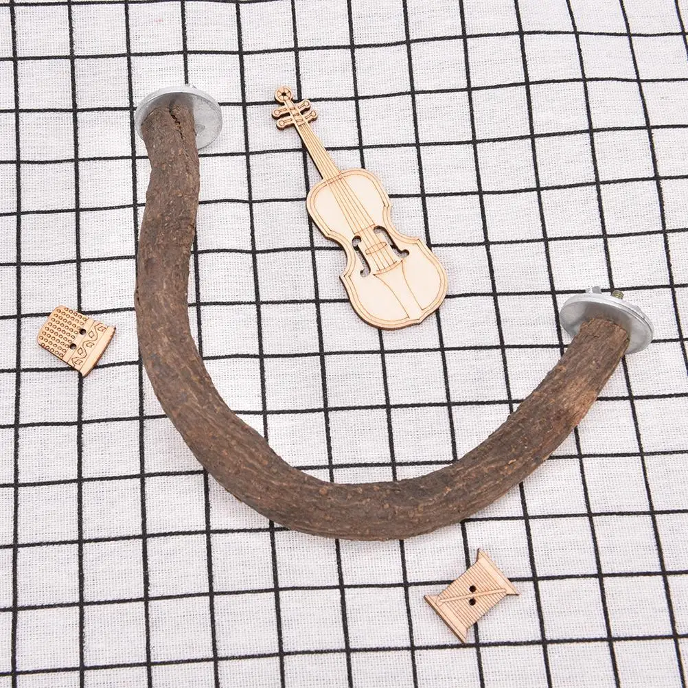 1 шт. деревянная вилка Parrot Raw для домашних животных ветка дерева стойка попугаев