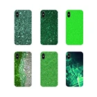 Изумрудно-зеленый блестящий чехол для Apple iPhone X XR XS 11 12pro MAX 4S 5C SE 2020 6S 7 8 Plus ipod 5 6 Аксессуары чехлы для телефонов