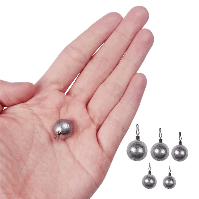 

5pcs Lead Weight With Swivle Sinker. Jig Head Lead. Weights 5g 7g 10g12g 15g Lure. Fishing Deep Water Portable Fishing Hook 2021