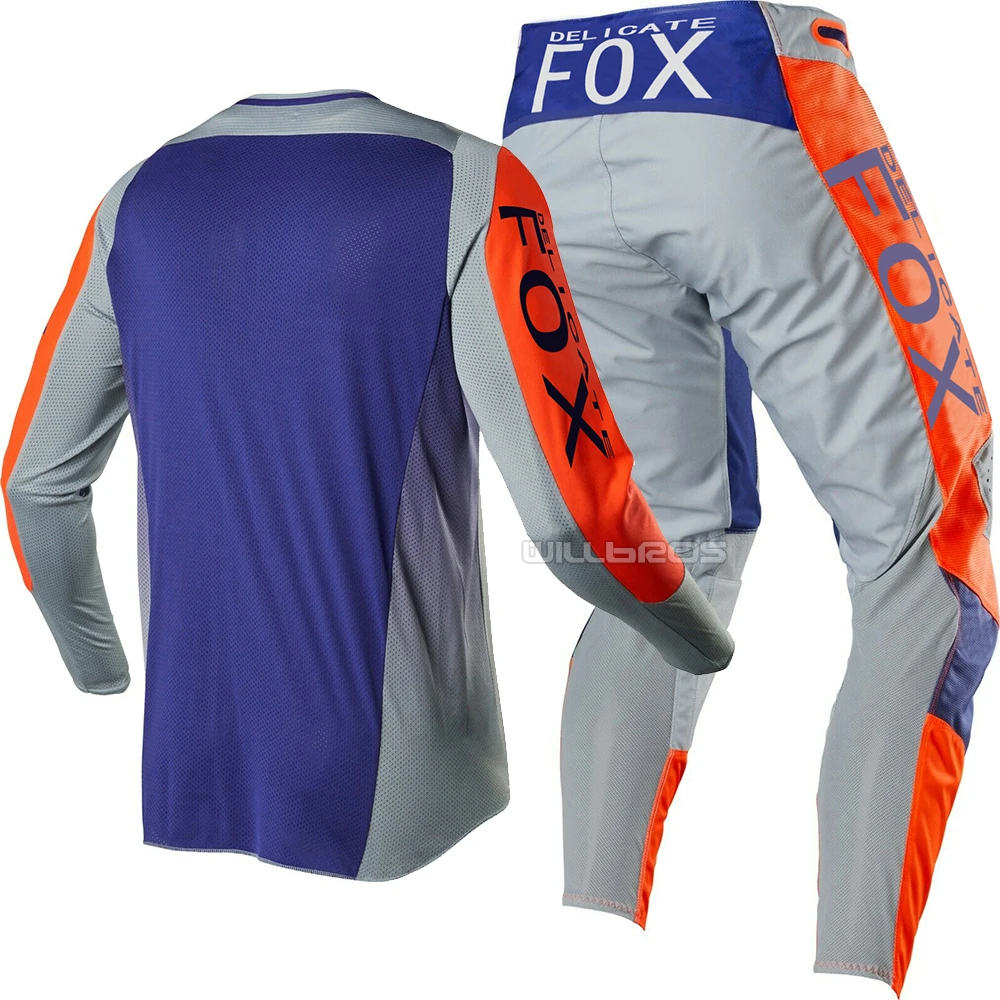 Новинка Naughty Fox MX гонки 360 Linc Джерси Брюки для взрослых комбо Dirt Bike Motocros комбинация для гонок MX внедорожный ATV DH gear