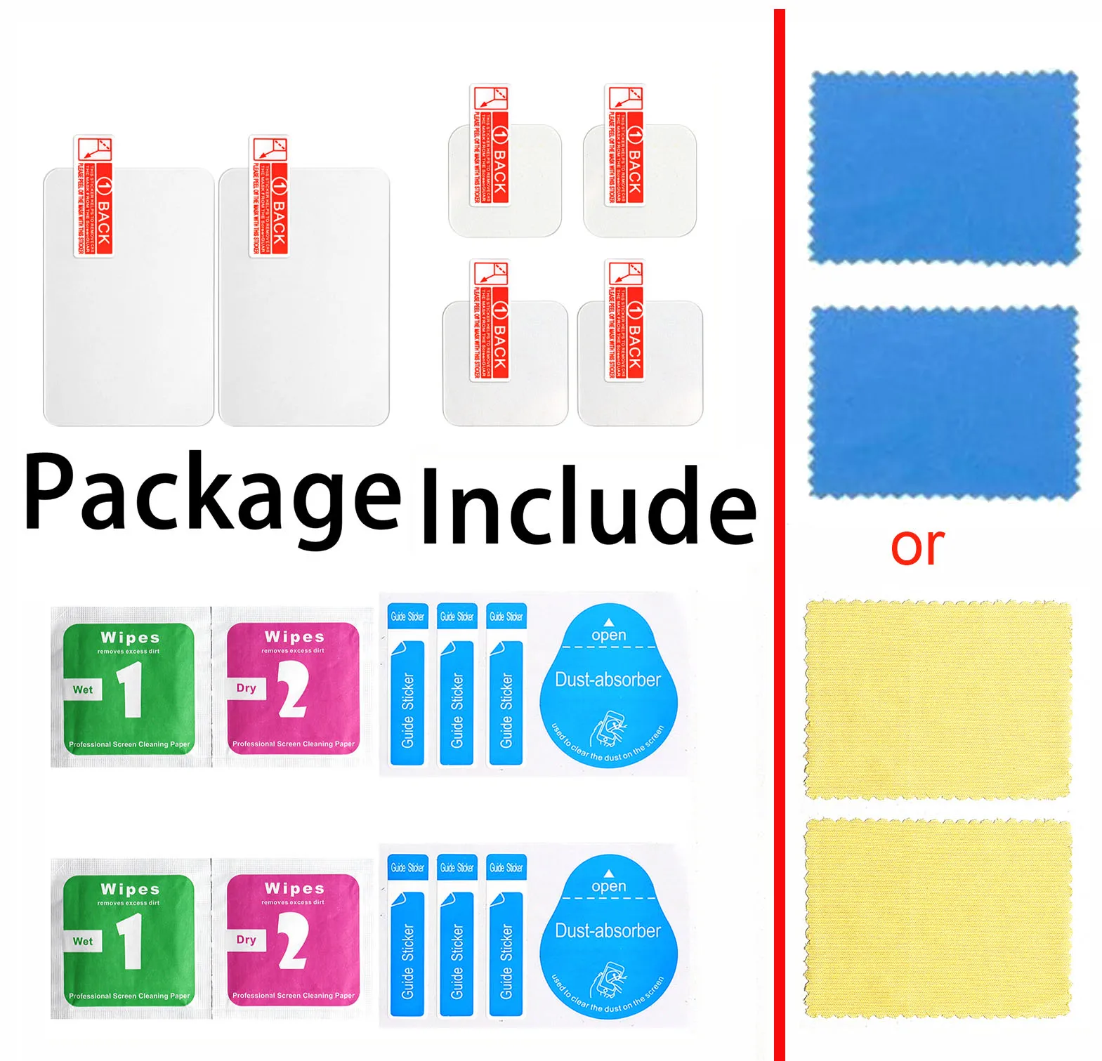 

For Gopro 9 Protector Silicone Protective Body Case Lens Cap Cover Hood Tempered Glass Film Set for Gopro Hero 9 Action Camera
