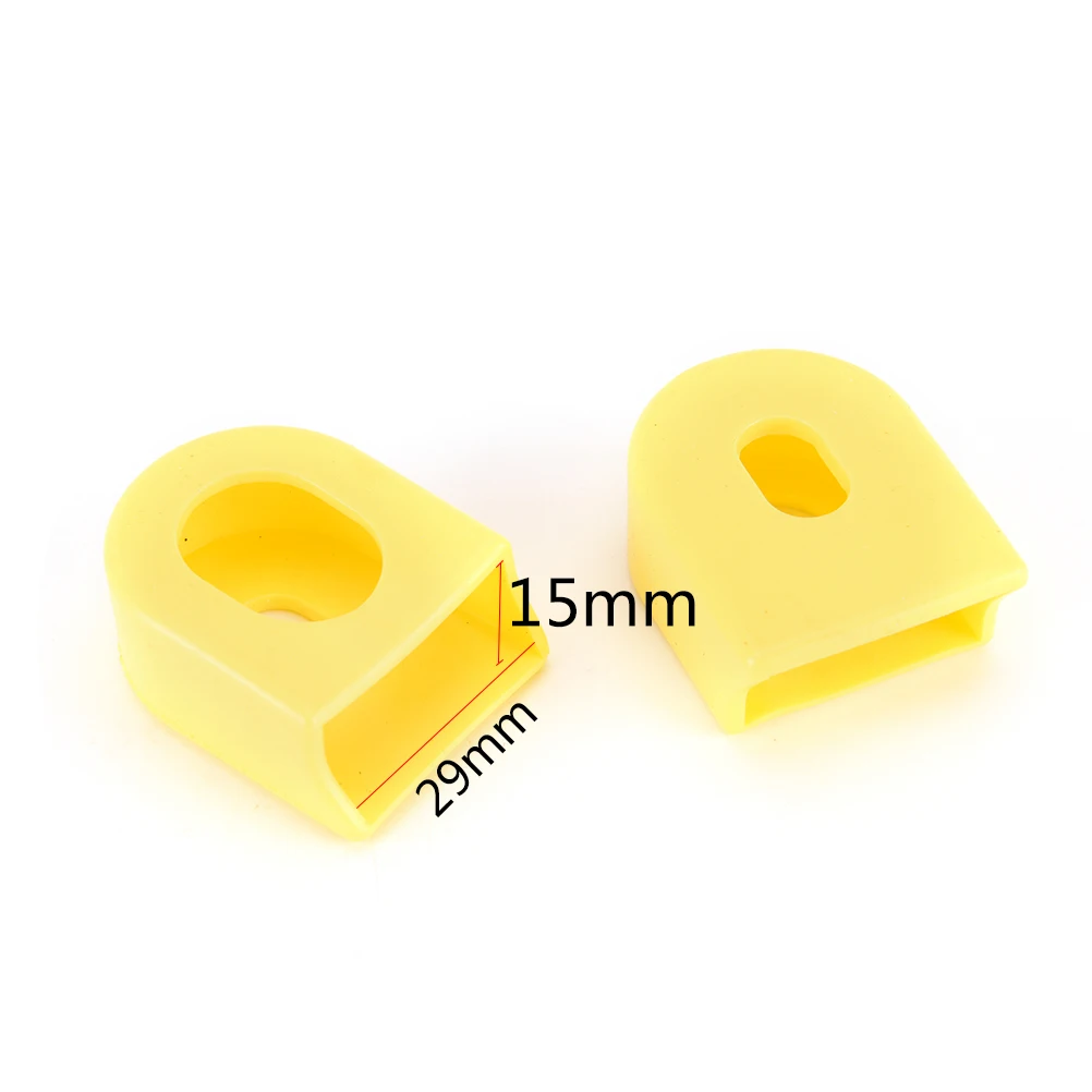 1 пара 7 цветов на велосипедный шатун защитный рукав протектор горный шоссейный