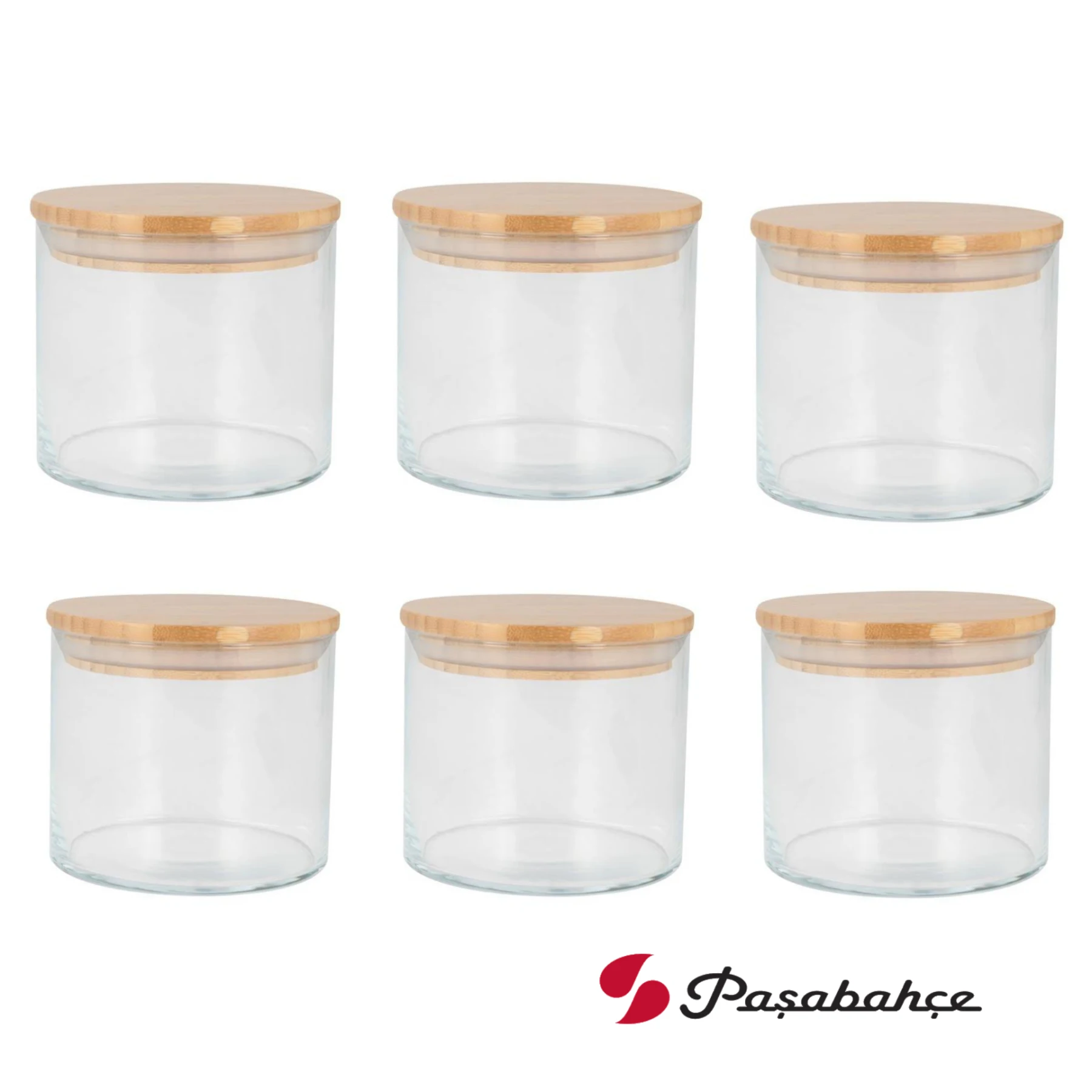

PASABAHCE 43663 JAR SET 6'LI 700 CC