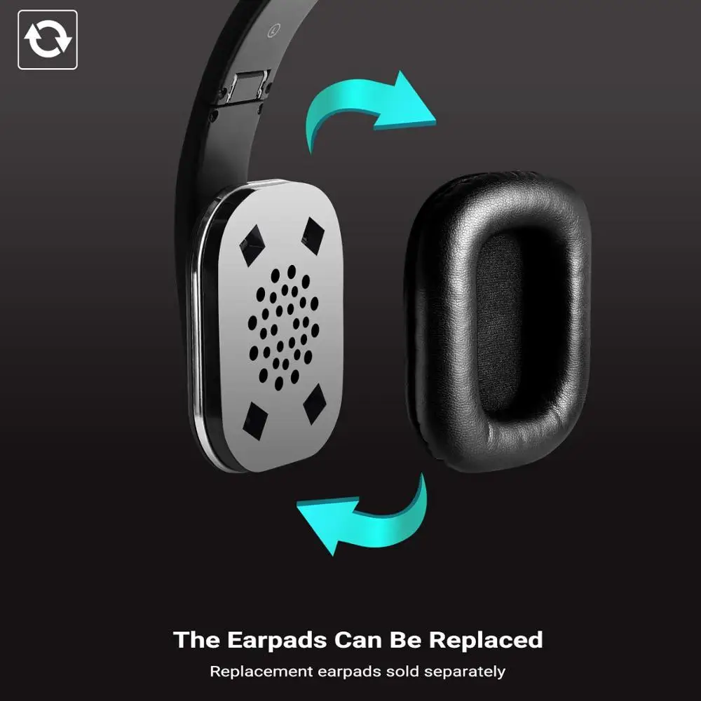 Bluetooth 4 2 Aptx Накладные наушники с низкой задержкой Беспроводная стереогарнитура