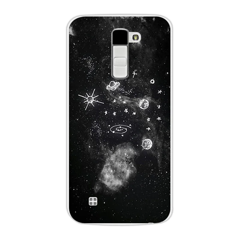Чехол для LG K10 Lte K 10 M2 K410 K420N K430DS F670 двойной Мягкий силиконовый чехол с изображением