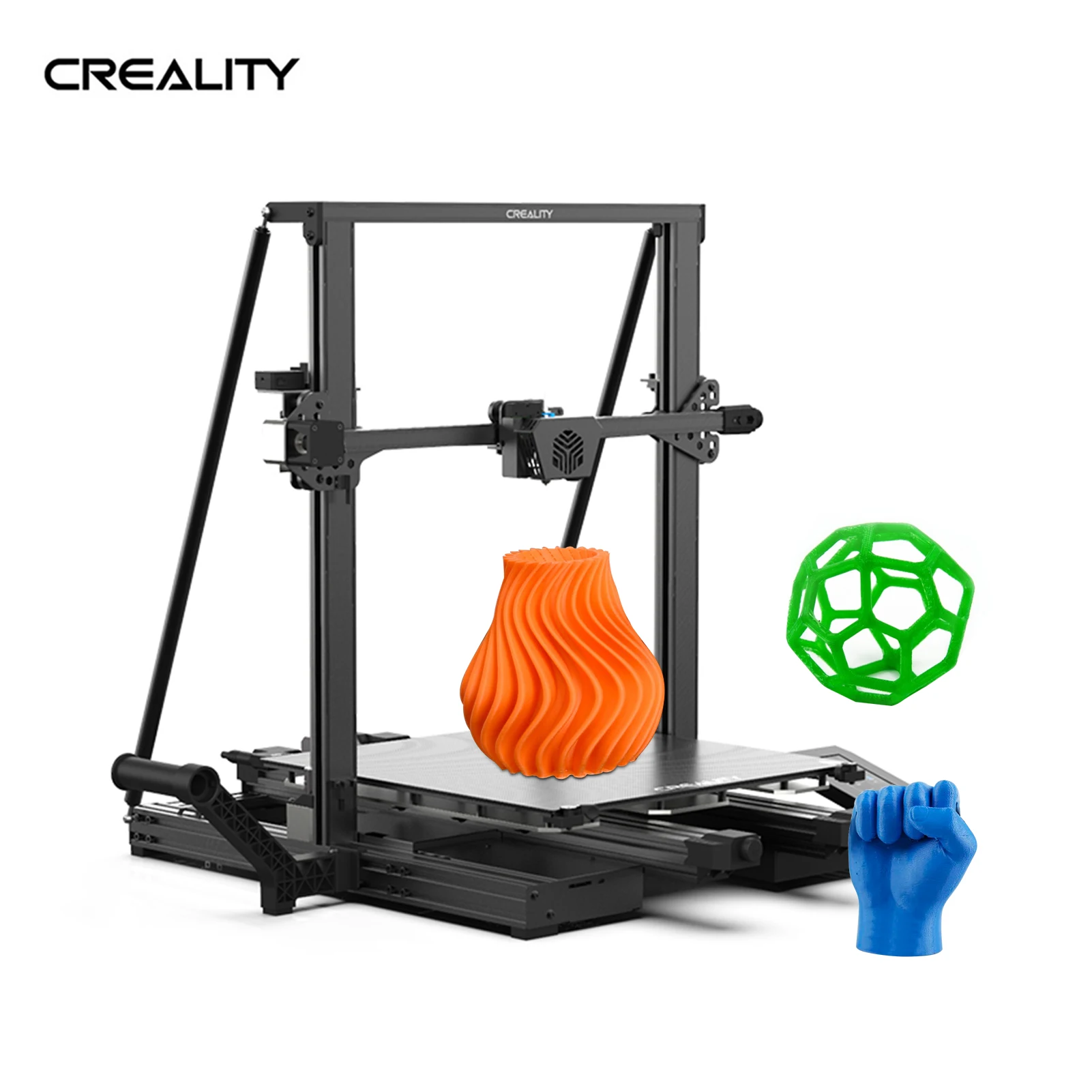 

Creality CR-6 Max High Precision 3D Printer 400x400x400mm Large Print Size Silent Motherboard Support Auto Leveling Filament