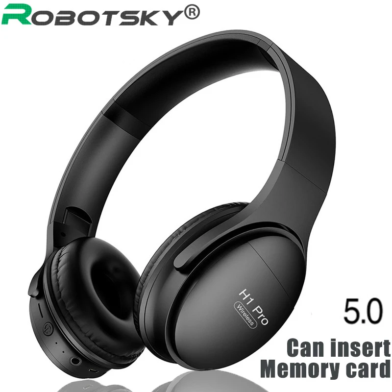 Беспроводные наушники H1 Pro с Bluetooth V5.0 профессиональные игровые HD Hi Fi стерео