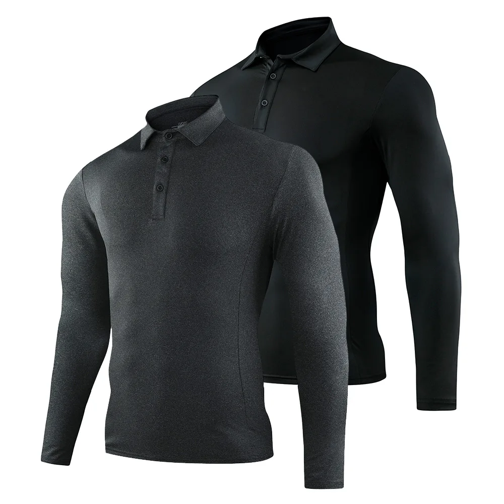 

2021 Man's T-Shirt Long Sleeve Gym Shirts Running Compression Quick Drying Top Weightlifting Workout Man Sports Jogging Shirts