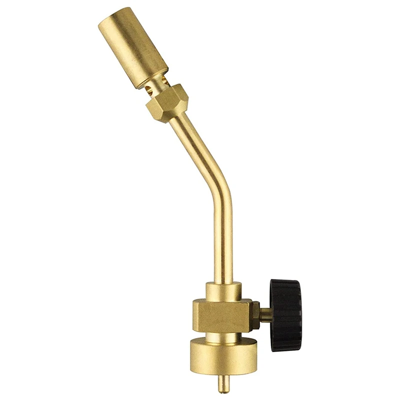 

Brass Pencil Flame Propane Flashlight Head Nozzle Gas Welding Flashlight, Fuel MAPP MAP Pro Propane CGA600 Cylinder