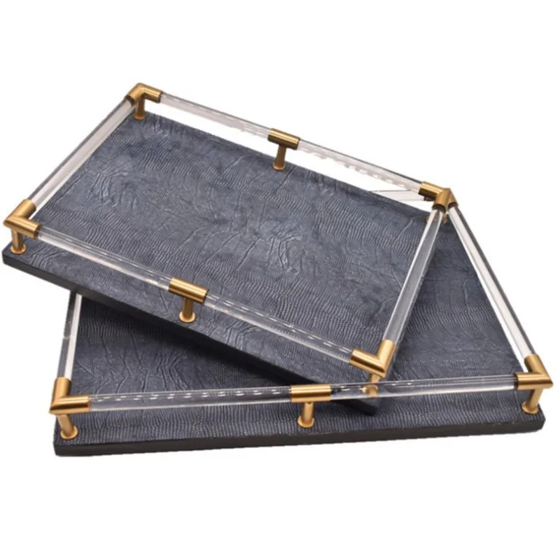 

37*6 см круглый дьявол рыбы Стекло декоративный поднос для хранения лотков фрукт закуска Еда поднос сервировочный поднос для Кухня для хране...