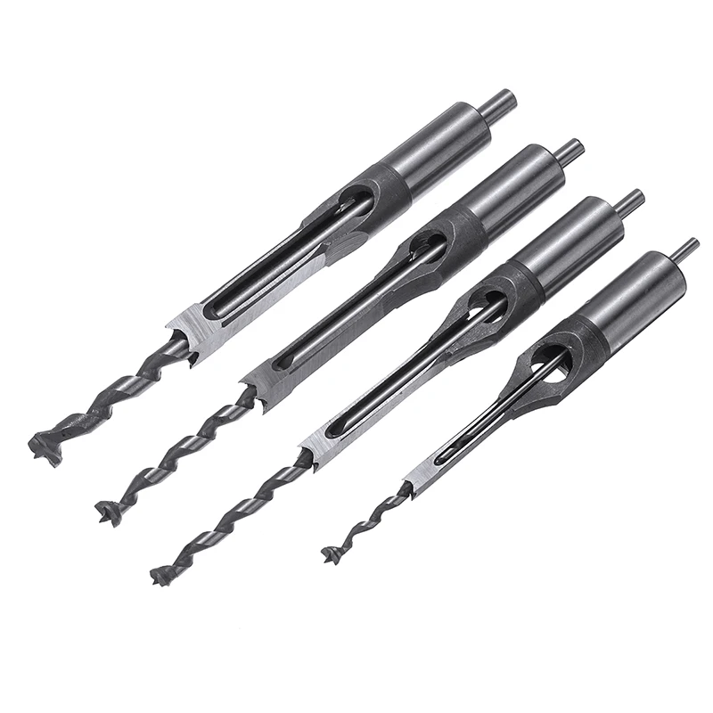 4 шт. деревянный шнек долбежное долото резной набор 1/4 &quot3/8&quot 1/2 &quot5/16&quot