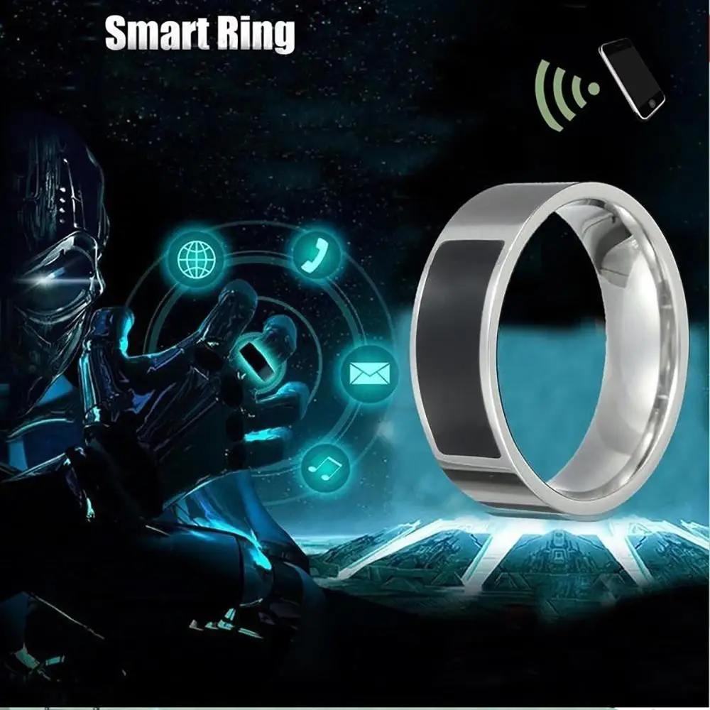 Смарт-кольцо NFC, многофункциональное водонепроницаемое умное кольцо, цифровое кольцо для ношения на палец, умные аксессуары