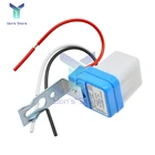 Фотоэлемент с автоматическим включением и выключением, фотоэлемент, 50-60 Гц, 10 А, новый фотопереключатель, Датчик постоянного тока 12 В 24 В переменного тока 220 В