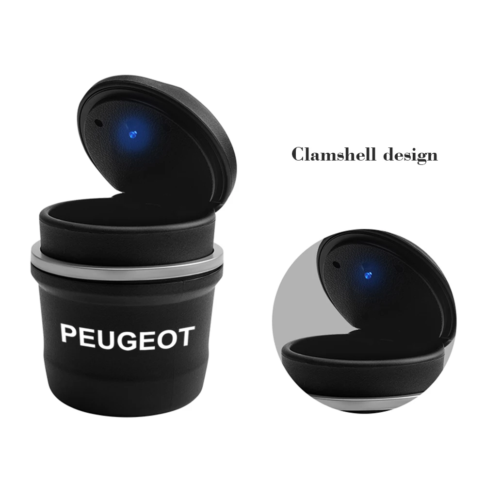 Автомобильная пепельница светодиодный светильник бездымного авто огнестойкий