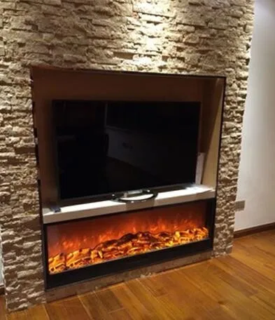 200x15x40cm European style living room home sales Embedded electric fireplace | Бытовая техника