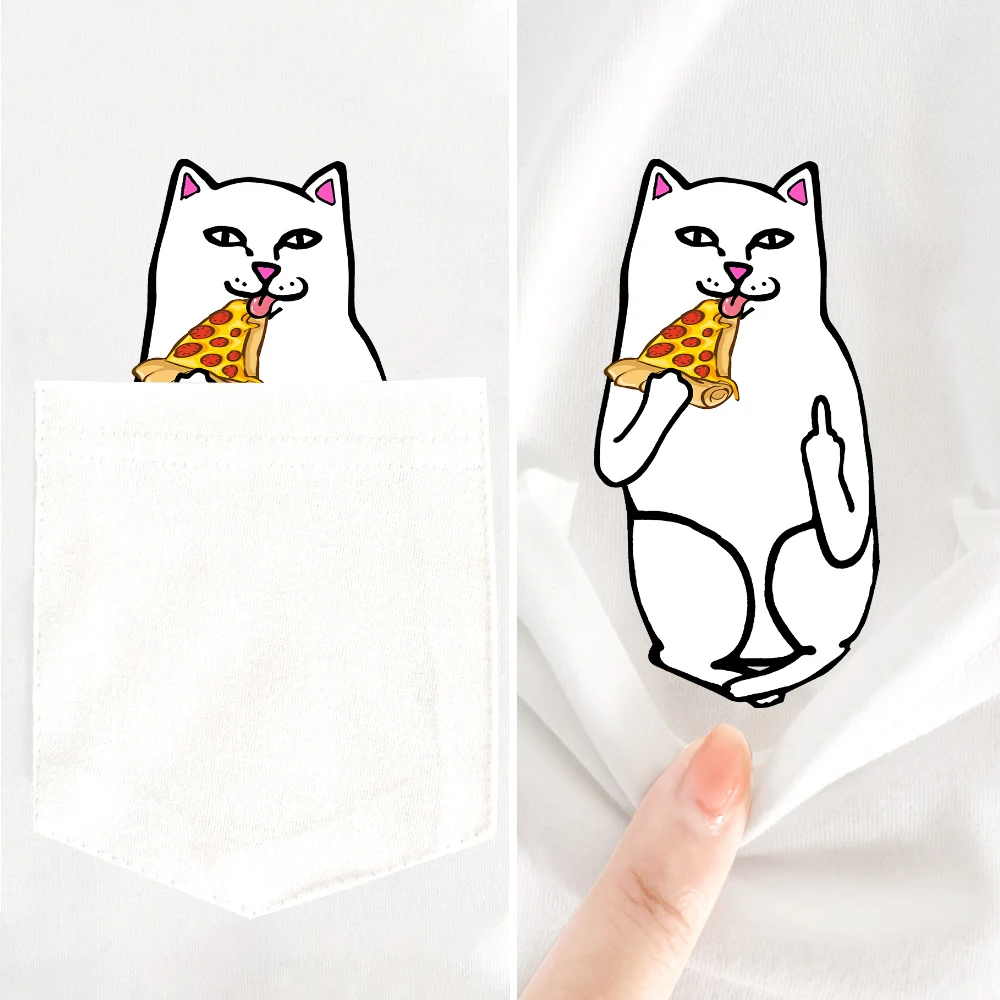 Мужская футболка CLOOCL из 100% хлопка белая модная повседневная в стиле хип-хоп с