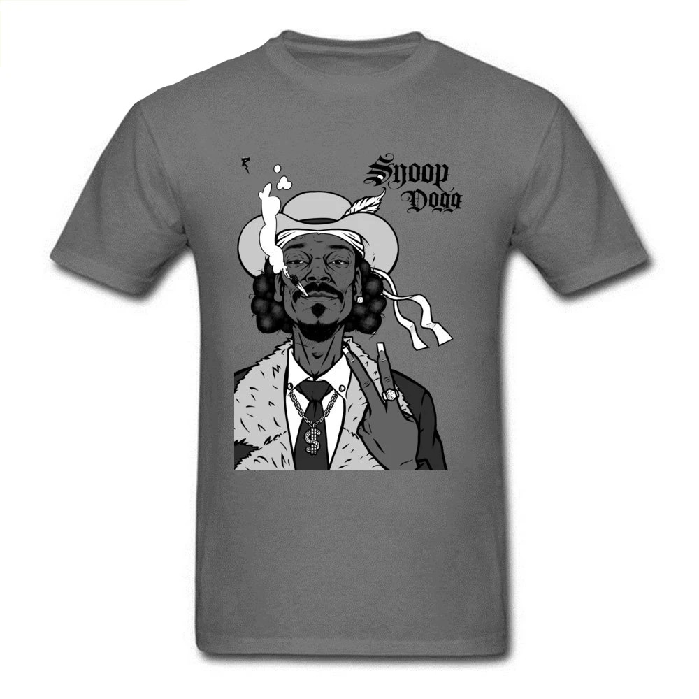 

Snoop Dogg T-shirt Men Grey T Shirt Funky Hip Hop Tops & Tees Custom Guys Cotton Tshirt Fashion Street Clothes Drop Shipping