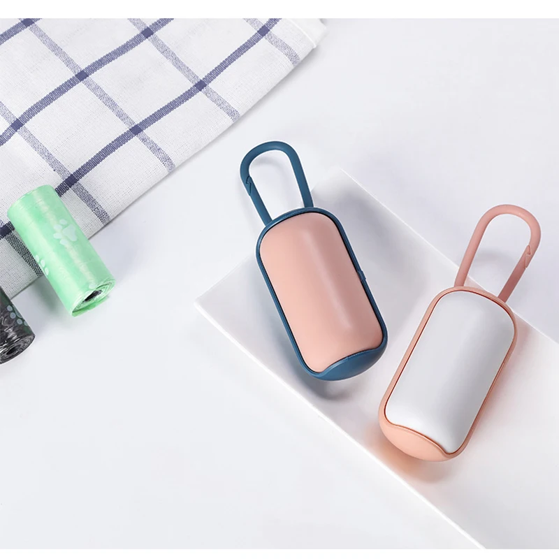 Миниатюрный контейнер для мусора домашних животных портативный дозатор