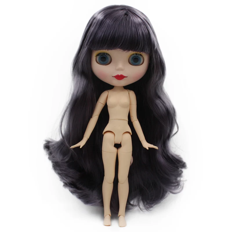 Заводская кукла Neo Blyth, матовое лицо, 1/6 BJD, шарнирная кукла Blyth, куклы для девочек, игрушки для новорожденных детей 8 - Цвет: NO.47