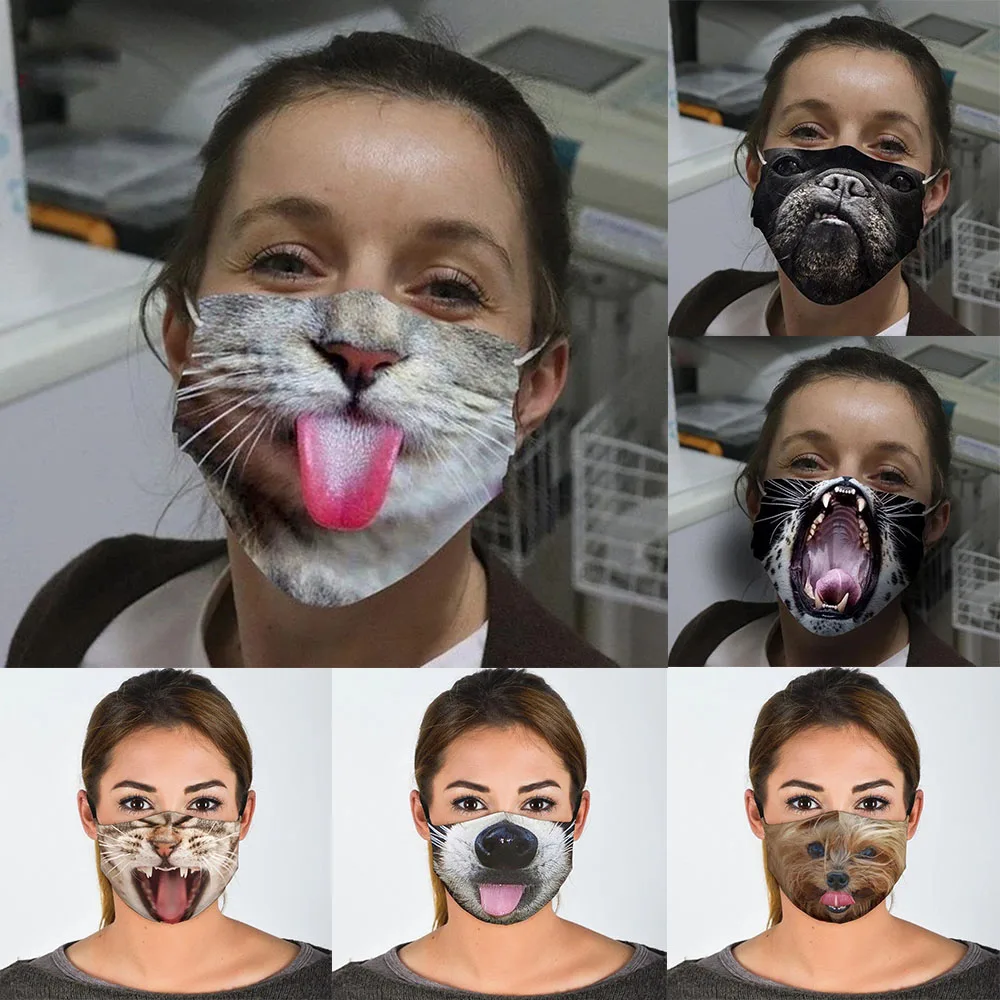 Маска для косплея женщин и мужчин Пылезащитная теплая маска Хэллоуина взрослых с