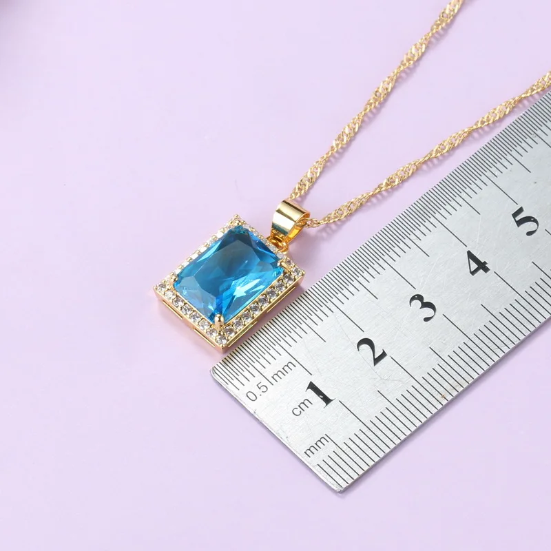 Набор ювелирных украшений золотого цвета для свадьбы помолвки модный костюм