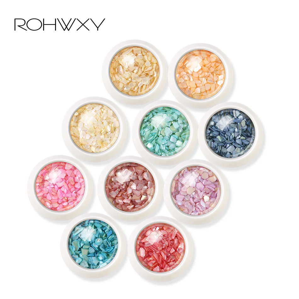 ROHWXY Новое поступление Стразы для ногтей камень для ногтей блесток драгоценные камни 3D дизайн ногтей украшения Дизайн ногтя маникюрные Ongles украшения