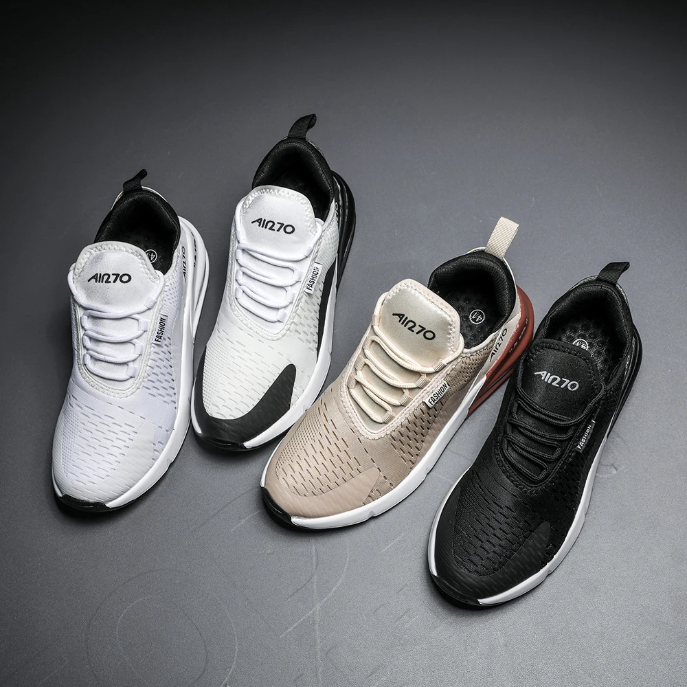 

New Brand Men Casual Shoes Breathable Mesh Fashion Sneakers Men Air Lightweight Cushion Couple Running Shoes Zapatillas hombre