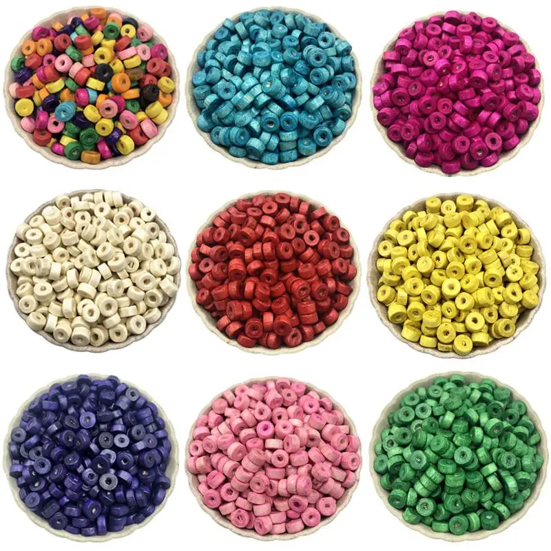 

Бусины деревянные цилиндрические, 8 мм, 100 шт.