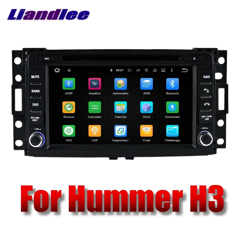 Автомобильный мультимедийный плеер Liandlee NAVI для Hummer H3 2006 ~ 2010 радио с сенсорным