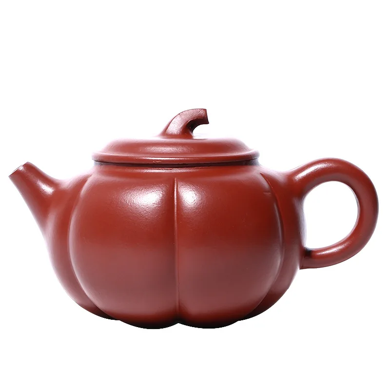 

Yixing Dahongpao eggplant melon teapot