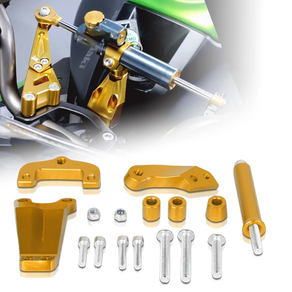 Для Kawasaki ER-6N ER6N 2013 2014 2015 2016 ER6 N аксессуары для мотоциклов стабилизатор демпфер