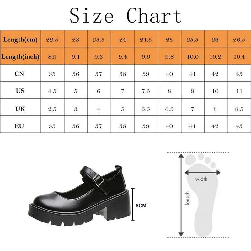 

shoes lolita shoes women Japanese Style Mary Jane Shoes Women Vintage Girls High Heel Platform shoes College Student big size 40