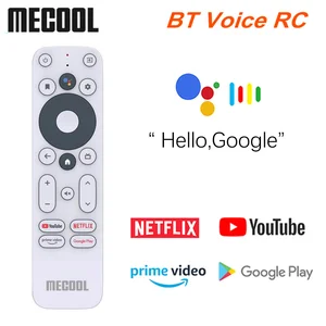 original mecool km2 voice remote control replacement for km2 google netflix certified voice android tv box free global shipping