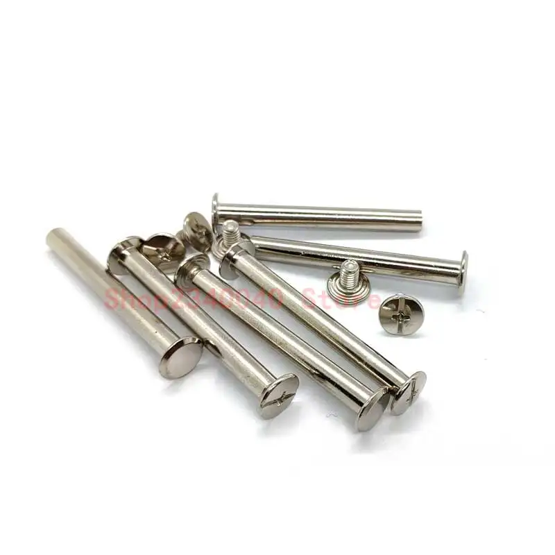 M5 Серебрянные никелевые винты Chicago переплет для записей альбомов заклёпки книг