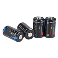 wholesale trustfire cr2 battery 3v 750mah cr 2 lithium non rechargeable batteries with safety relief valve for flashlight camera