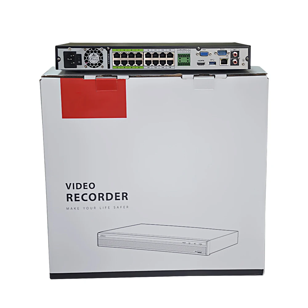 

Dahua 4K 8MP 32CH NVR 5232-16P-4KS2E 16POE Port Support Two Way For Dahua IP Camera Plug and play Video Recorder System.