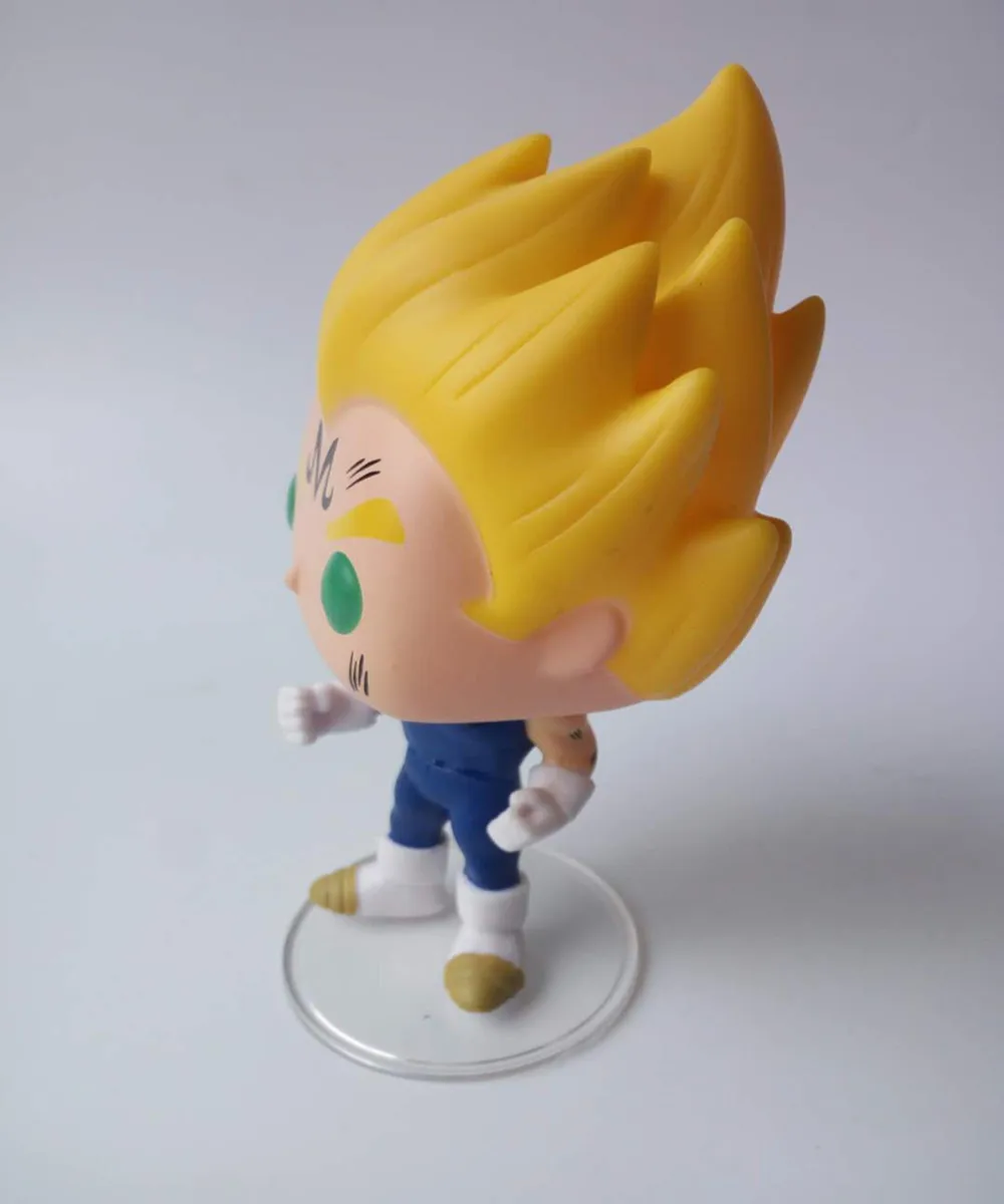 Funko Pop Dragon Ball Z Majin Vegeta 445 виниловые фигурки Коллекция Модель игрушки 10 см